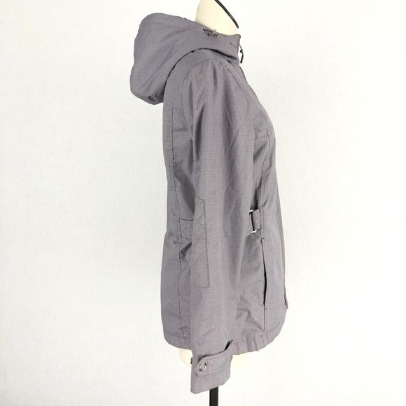 Free Country Women's Size Small Light Grey Reversible Full Zip Hooded Jacket - Picture 4 of 14